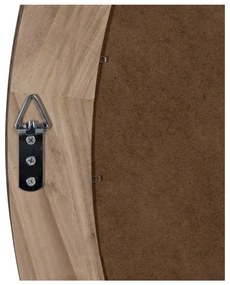 Fali tükör tömörfa kerettel ø 110,5 cm Paula – Ixia