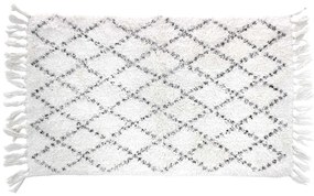 Fehér fürdőszobai kilépő 50x80 cm Latika – douceur d'intérieur