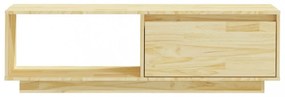 tömör fenyőfa TV-szekrény 110 x 30 x 33,5 cm
