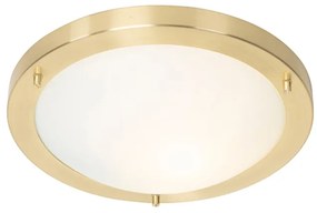 Modern mennyezeti lámpa arany 31 cm IP44 - Yuma