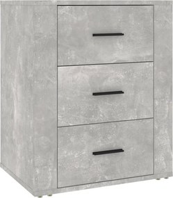 vidaXL betonszürke szerelt fa éjjeliszekrény 50 x 36 x 60 cm