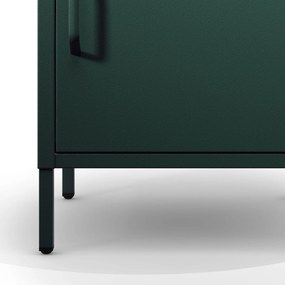 Éjjeliszekrény MIA, 424 x 595 x 400 mm, Modern: palack zöld szín