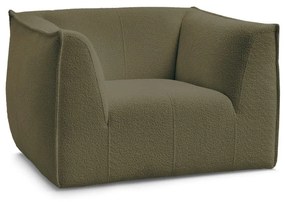 Zöld buklé fotel Giorgia – Bobochic Paris