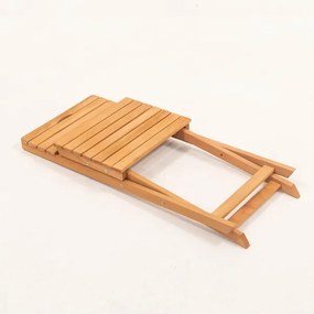 Erkélygarnitúra bükkfából