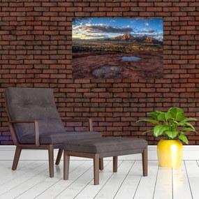 A hegyek képe (90x60 cm)