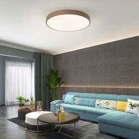 Brilagi - LED dimmelhető mennyezeti lámpa POOL LED/60W/230V 3000-6000K 60 cm barna+távirányító