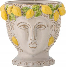 Bloomingville Limone Virágtartó 16,5 cm Citrom fej