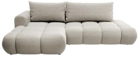 Sarokkanapé Ombre (B) (világosszürke + fekete). 1099481