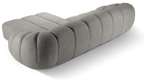 Világosszürke sarokkanapé (jobb oldali) Diana – Micadoni