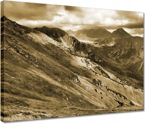 Vászonkép 40x30 Tátra Lengyel hegyek Kilátás