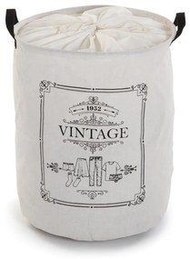 Vintage textil szennyestartó zsák