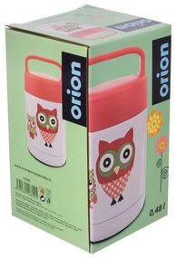 Piros-fehér gyerek termosz 480 ml Sova – Orion