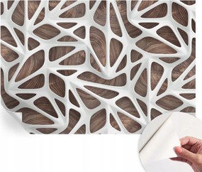 Öntapadós tapéta Fali furnér 3D hatás Dinamikus harmónia 152x104