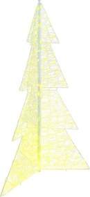 vidaXL Karácsonyfa 240 LED-del Meleg fehér 180 cm Akril