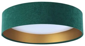 LED mennyezeti lámpa GALAXY LED/24W/230V zöld/arany