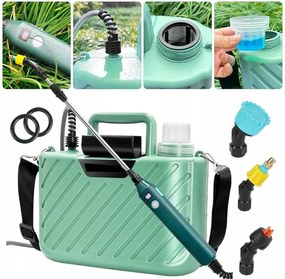 Háti permetező 5L Állítható fúvókával és teleszkópos lándzsával 2400mAh