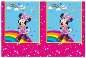 Disney Minnie Makes Me Smile műanyag asztalterítő 120x180 cm