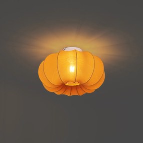 Japandi mennyezeti lámpa, arany, 37 cm - Plu Asyesha