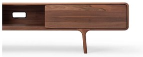 Barna tölgyfa TV-állvány 220x45x45 cm Fawn – Gazzda