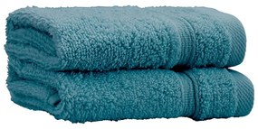 Kékeszöld frottír pamut törölköző szett 2 db-os 30x30 cm Zero Twist – Catherine Lansfield