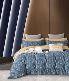 RELAX BLUE flanel lepedő DeLuxe A csomag tartalma: 7 készlet csomagolása, A lapok mérete: 140x200 cm