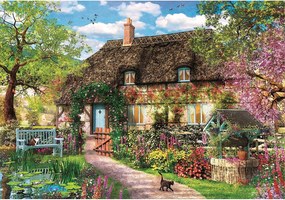 Régi házikó Magic Garden 1000 db-os puzzle Clementoni