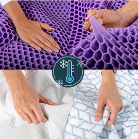 EMI Elastofresh Comfort matrac 90×200 cm,  1+1 INGYEN