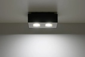 SOLLUX SL-0071 MONO Kocka Mennyezeti Lámpa Fehér, Fekete GU10 IP20