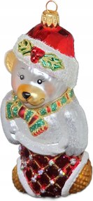 KollekcióKaråcsonyi mackó piros zokniban és csillåmos ruhåban