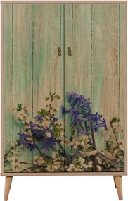 Mega Sonoma Oak Flowers I szekrény