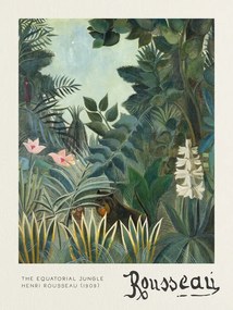 Reprodukció The Equatorial Jungle - Henri Rousseau