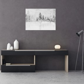 Kép - Szarvas a tónál (70x50 cm)