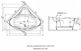 Wivea 145 sarokkád