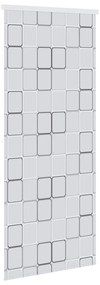 Kockamintás zuhanyroló 120 x 240 cm