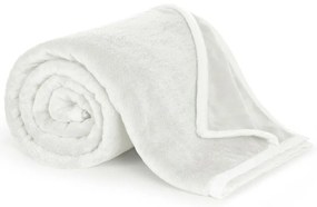 Bellatex Korall mikro fehér takaró, 150 x 200 cm