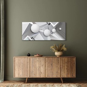 Geometriai absztrakt kép (120x50 cm)