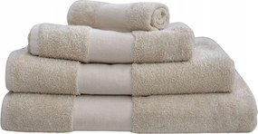 Frottír törölköző Pamut 450g 50 Szín 50x100 Bézs Homokszínű