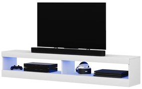 Tv szekrény/asztal Violett 140 (világítással) (fehér). 1098641