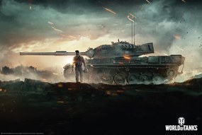 Plakát World of Tanks - Man and Machine