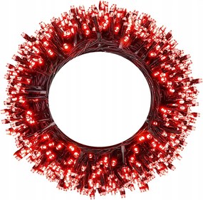 Karácsonyfa Fényfüzér 200 Led Kombinált Piros Szín