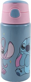 Disney Lilo és Stitch, a csillagkutya Aliens alumínium szívószálas kulacs akasztóval 500 ml