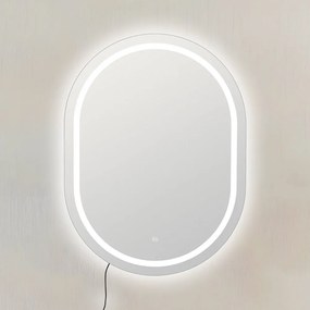 Fali tükör világítással 60x80 cm – Ixia