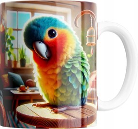 Bögre Papagáj Bögre Kiváló Minőség Ajándék Szöveg