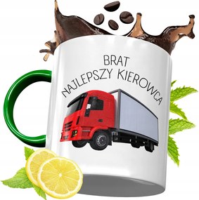 Zöld Bögre Testvérnek Ajándékba, fényképes nyomattal