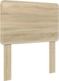 vidaXL Fejtámla Sonoma tölgy 80 cm Faanyag
