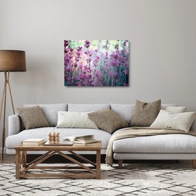 Kép - Levendula (üvegen) (70x50 cm)