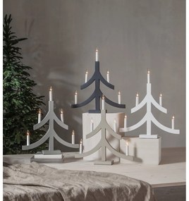 Sötétszürke karácsonyi fénydekoráció Pagod – Star Trading