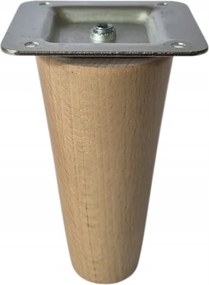 Bükk lábak 10 cm lakkozott egyenes fa lábak kúp bútor szett