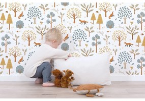 Gyerek tapéta 10 m x 50 cm Forest Living – Lilipinso