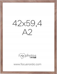 Soul diófa képkeret 42x59,4 cm (A2) Limitált kiadás